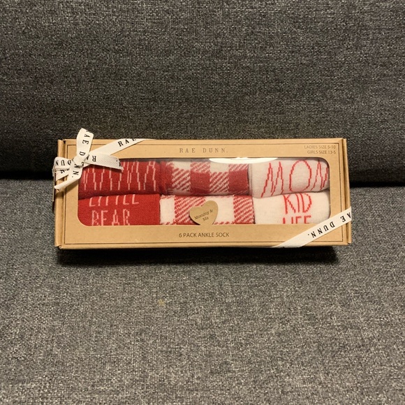 Rae Dunn Mommy & Me Christmas Sock Set - Picture 2 of 5